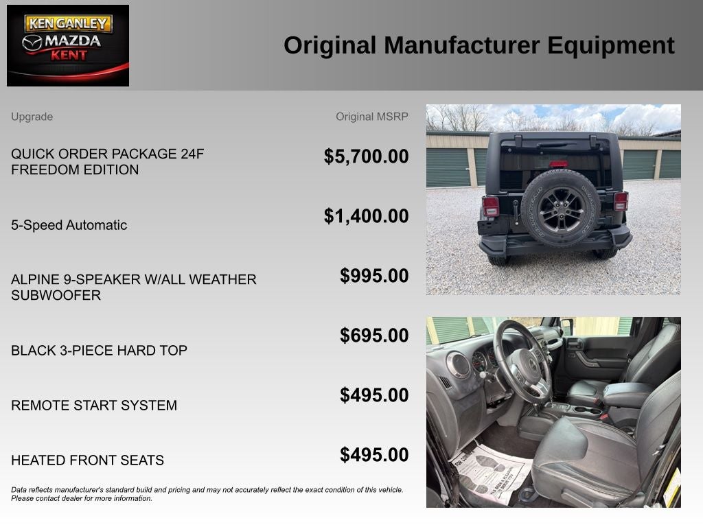 2018 Jeep Wrangler JK Base