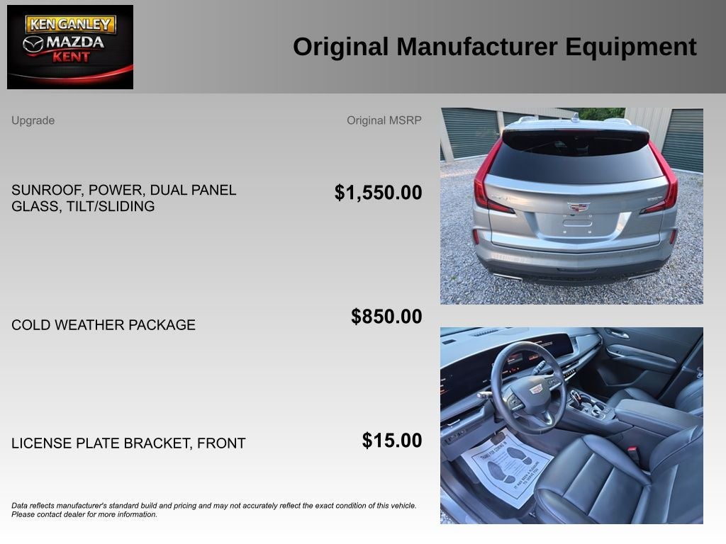 2025 Cadillac XT4 Premium Luxury