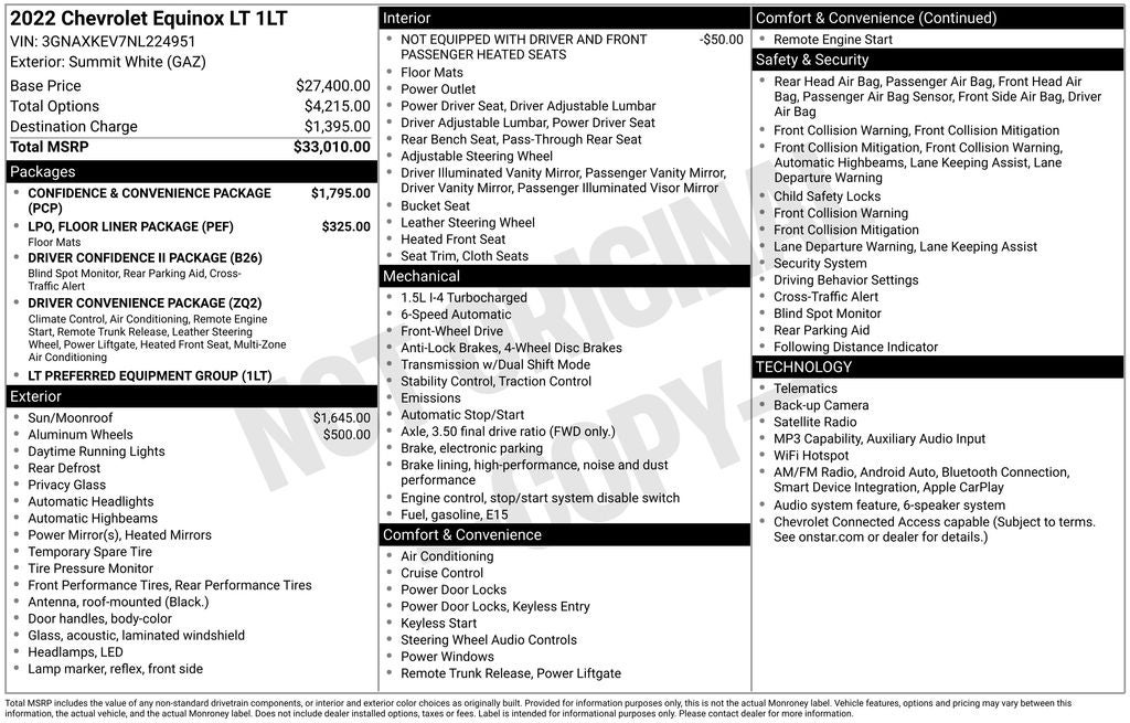 2022 Chevrolet Equinox LT