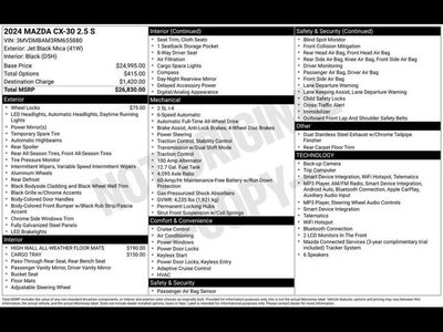 2024 Mazda Mazda CX-30 2.5 S