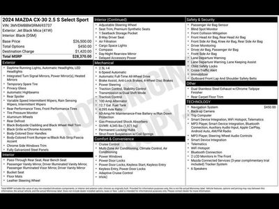 2024 Mazda Mazda CX-30 2.5 S Select Sport