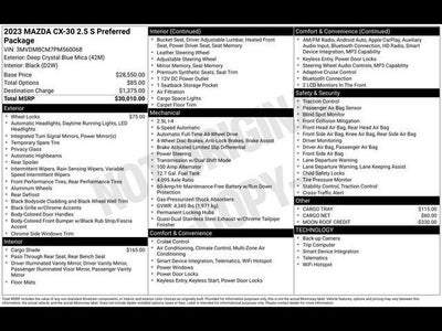 2023 Mazda Mazda CX-30 2.5 S Preferred Package