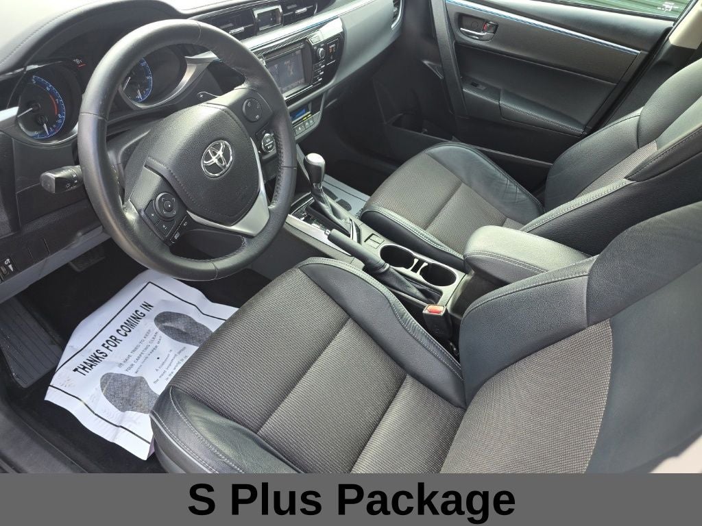 2016 Toyota Corolla S Plus