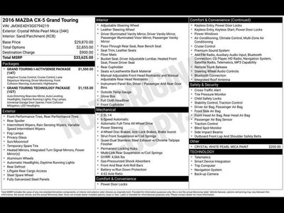 2016 Mazda Mazda CX-5 Grand Touring