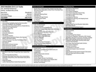 2023 Mazda Mazda CX-5 2.5 Turbo