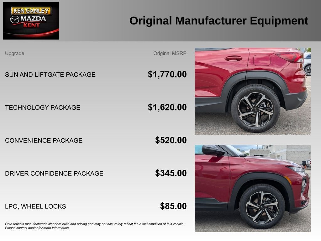 2022 Chevrolet TrailBlazer RS