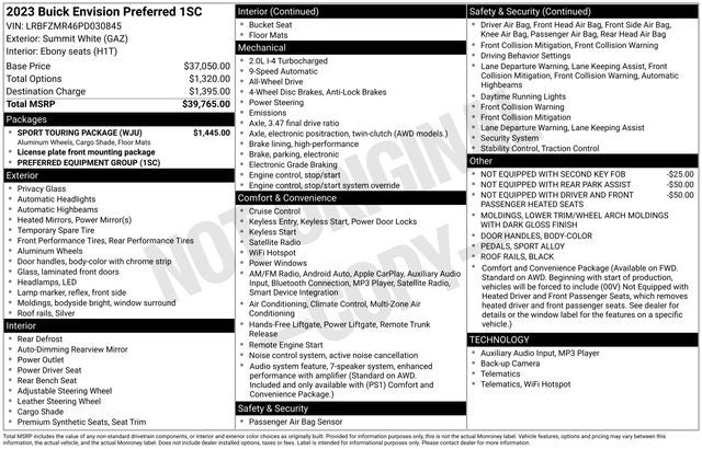 2023 Buick Envision Preferred