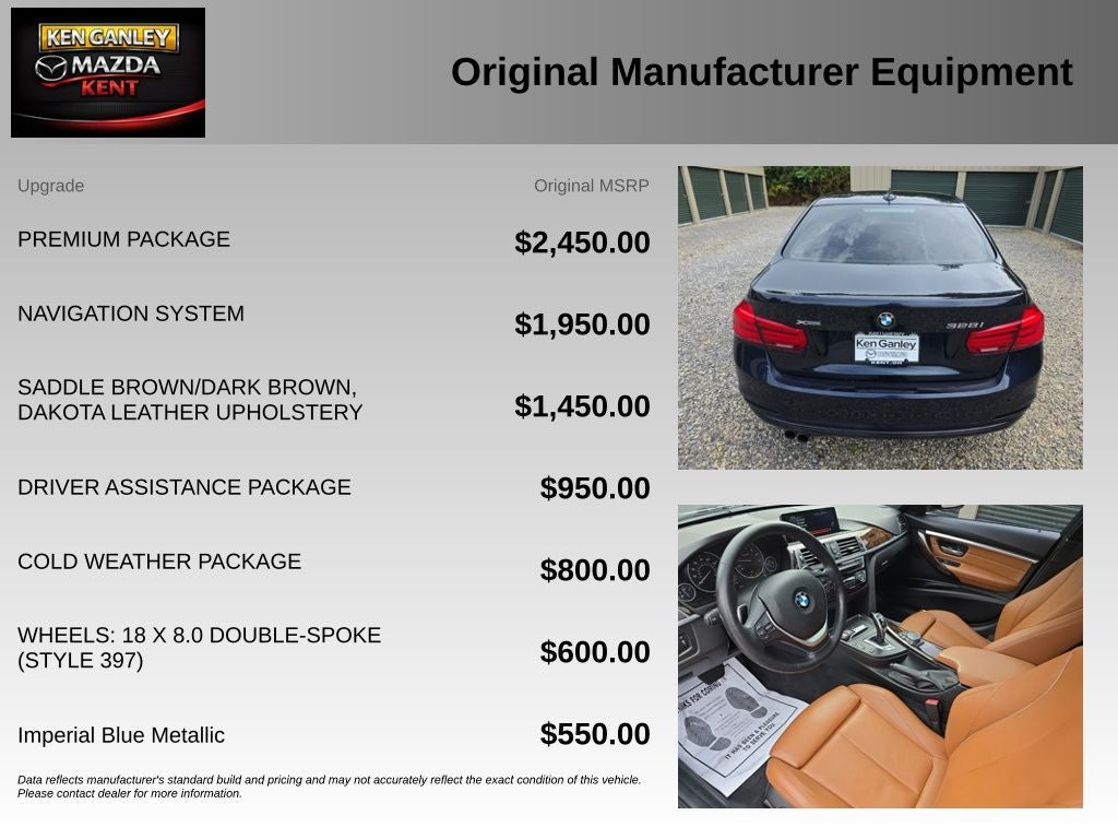 2016 BMW 3 Series 328i xDrive