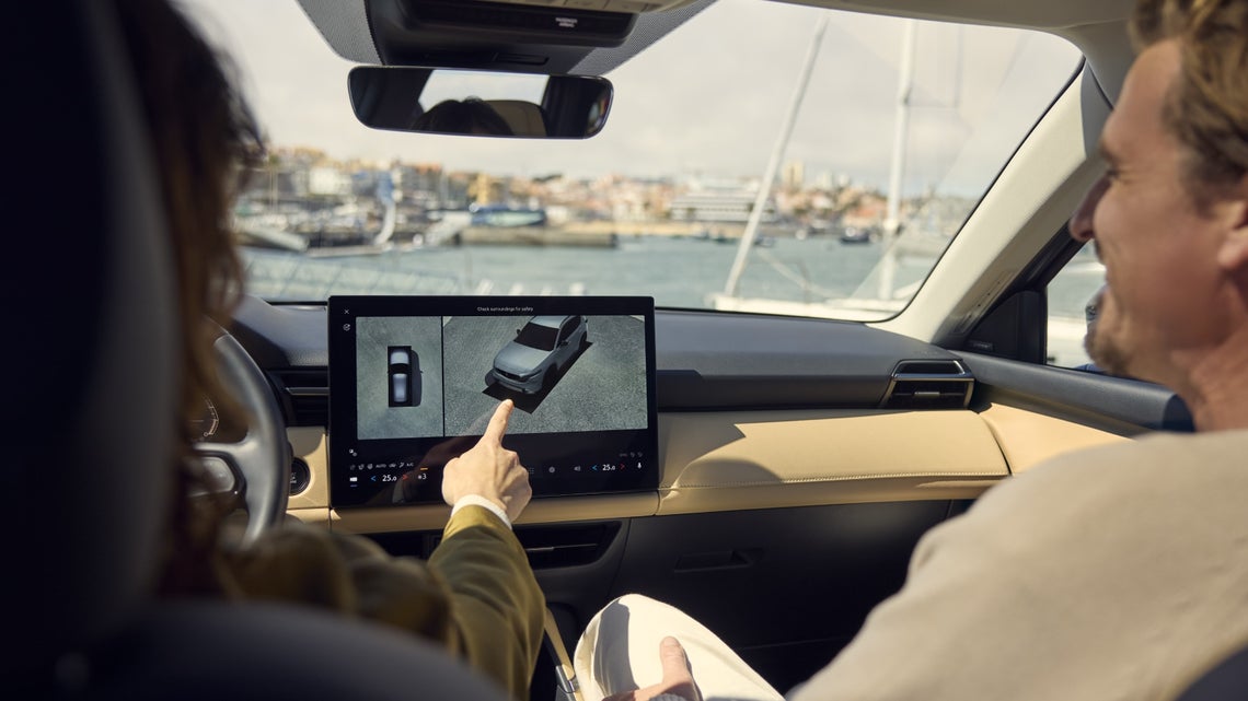 2026 Mazda CX-5 15.6-inch center touchscreen display | Ken Ganley Mazda in Kent OH