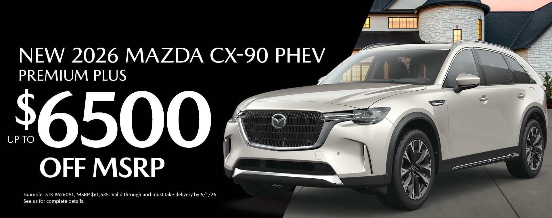 $6500 Off MSRP CX-90