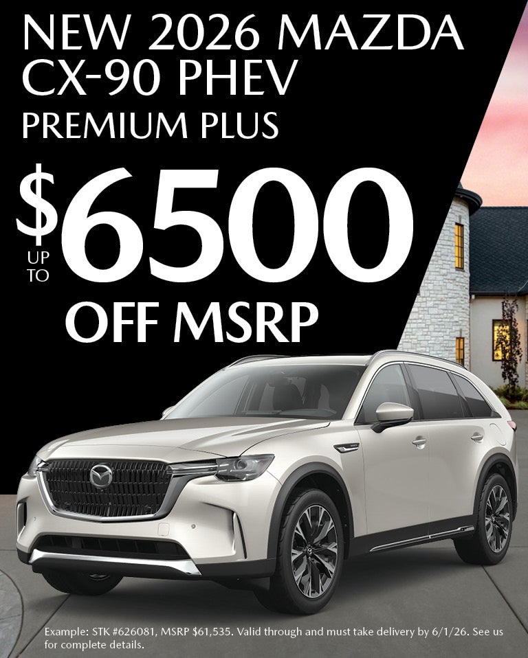 $6500 of New Mazda CX-90