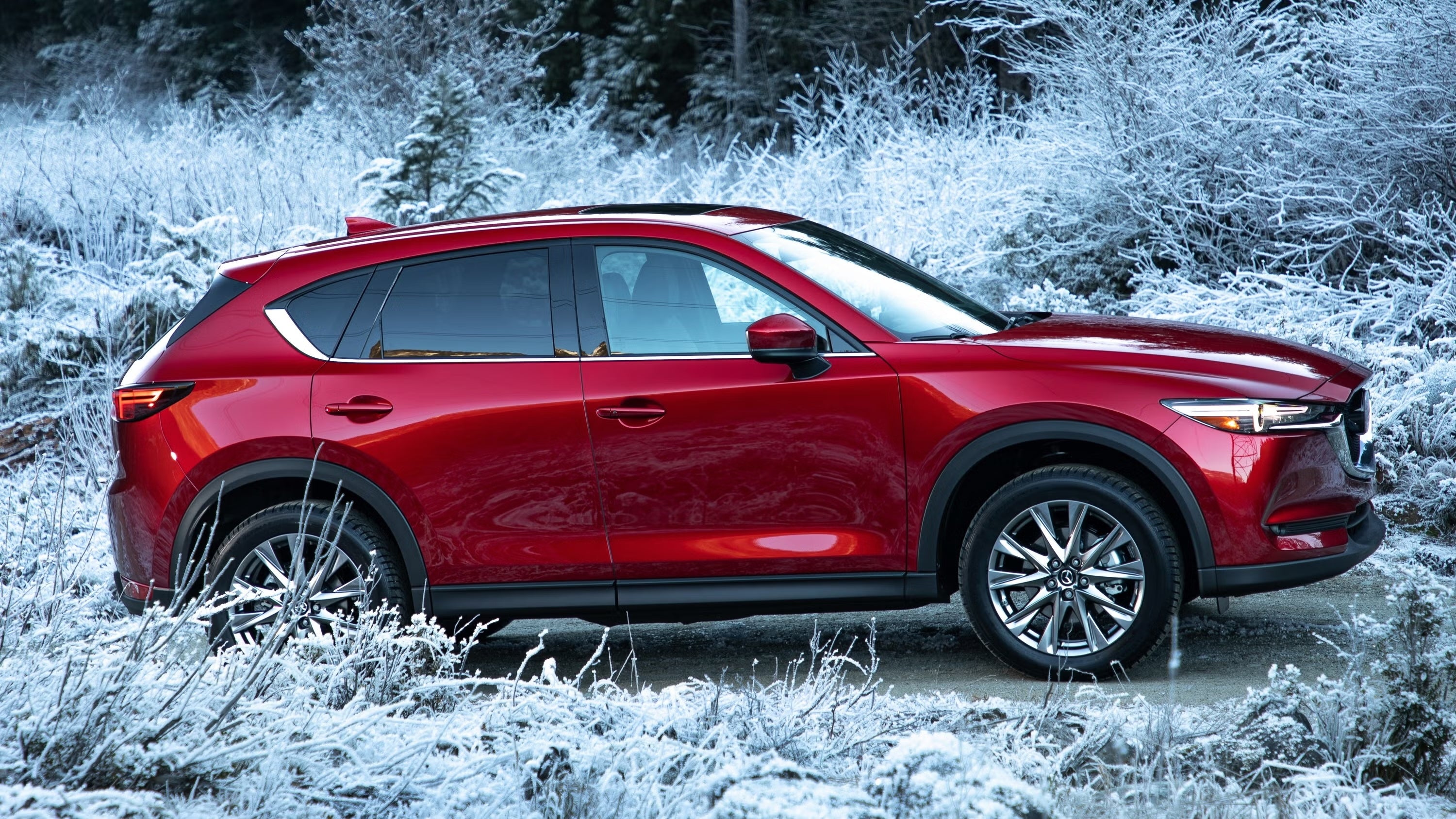 Mazda CX-5 in the snow