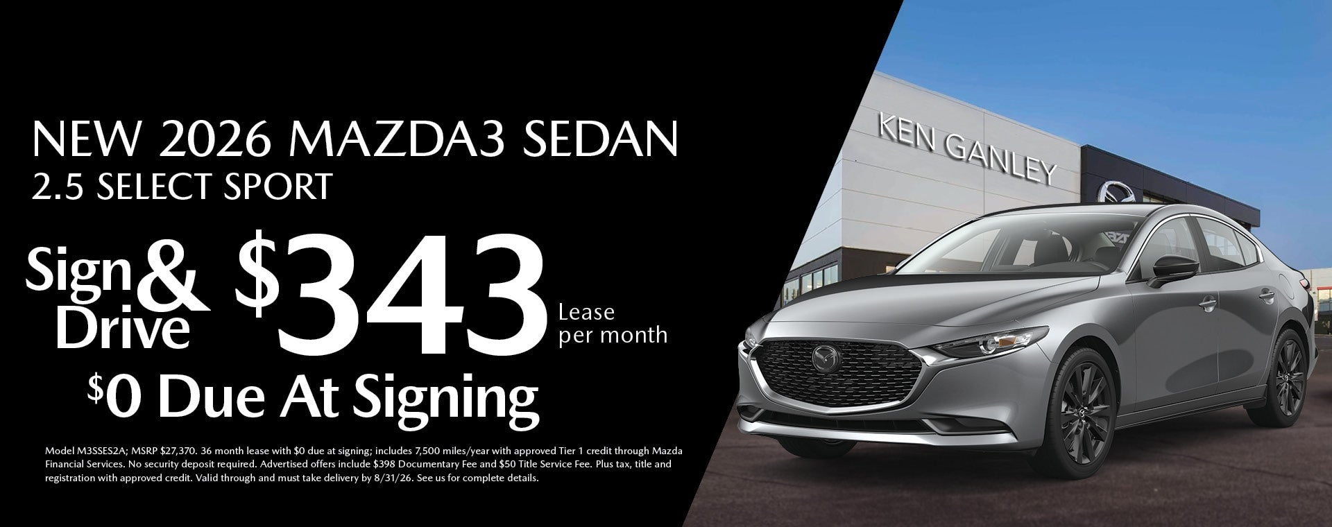 Mazda3 Sedan Lease